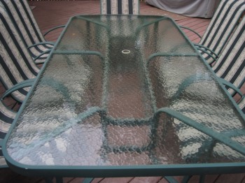 Patio Table Glass